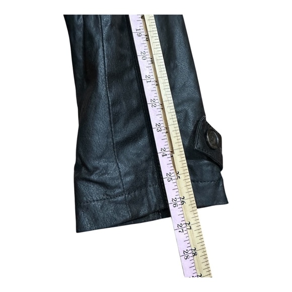 Danier Leather Jacket Chestnut Brown Size L - Picture 3 of 13